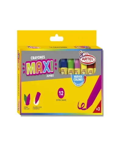 Lapices Cera Maxi Jumbo
