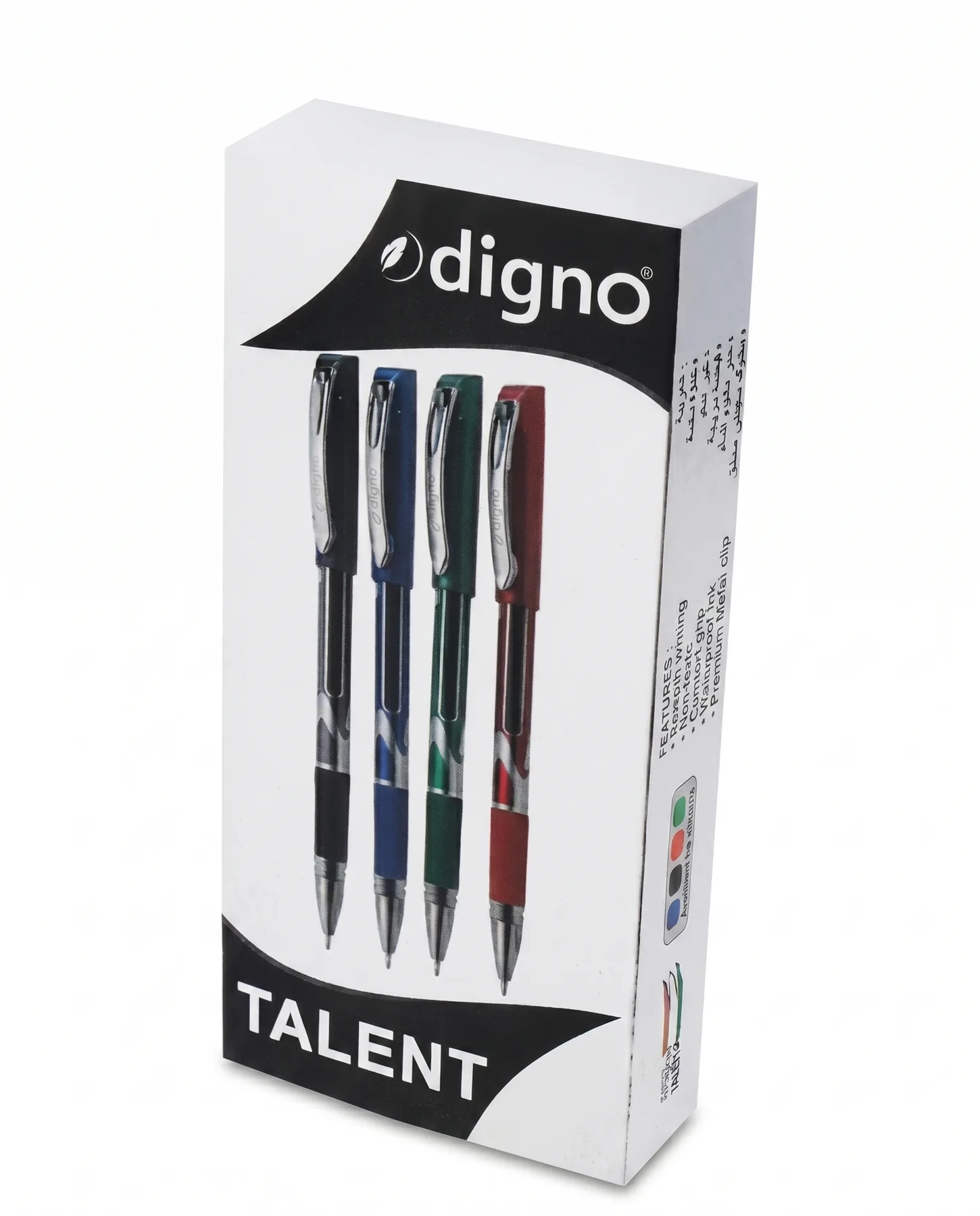 Bolígrafo Digno Talent 0.7 Verde