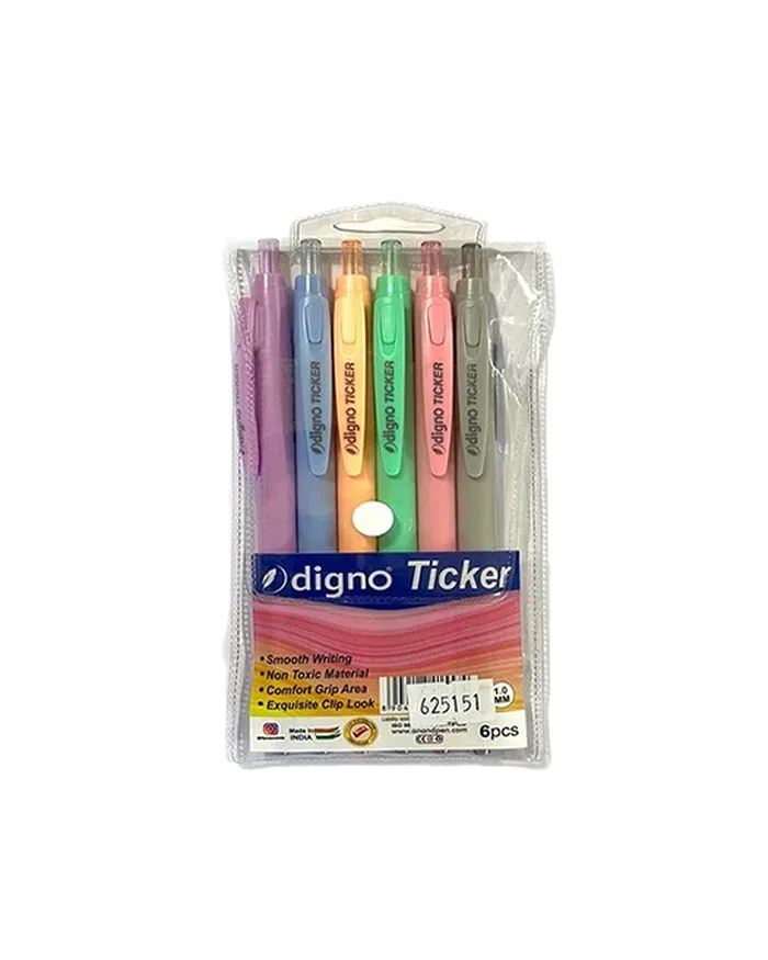 Set Lapiz Pasta Ticker