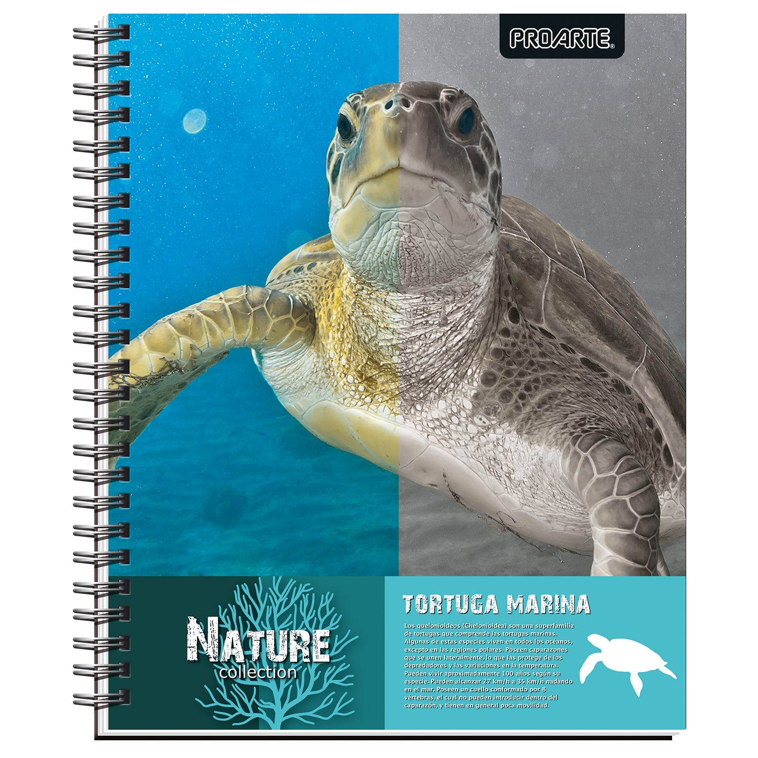 Cuaderno Univ. Mat. 7mm Nature