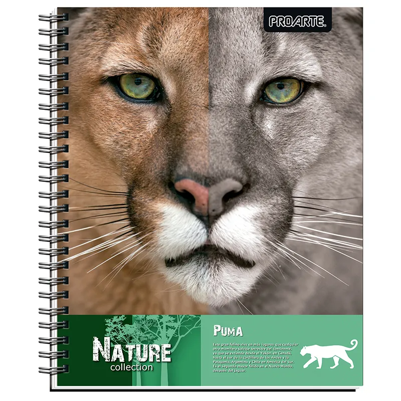 Cuaderno Univ. Mat. 7mm Nature