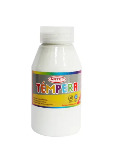 Témpera Artel 250ml Blanco